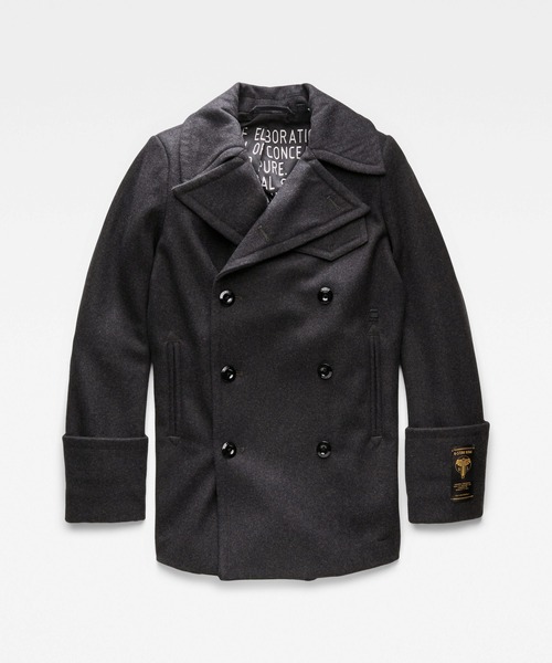 G-STAR（ジースター）の「WOOL MID PEACOAT/ピーコート（ピーコート・レディース・ダークグレー・X-SMALL/SMALL）」の6枚目の写真