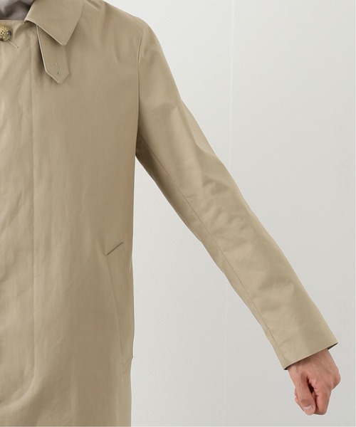 Mackintosh（マッキントッシュ）の「【MACKINTOSH / マッキントッシュ】DUNKELD（ステンカラーコート・メンズ・ベージュ/ネイビー・38/36/40）」の11枚目の写真