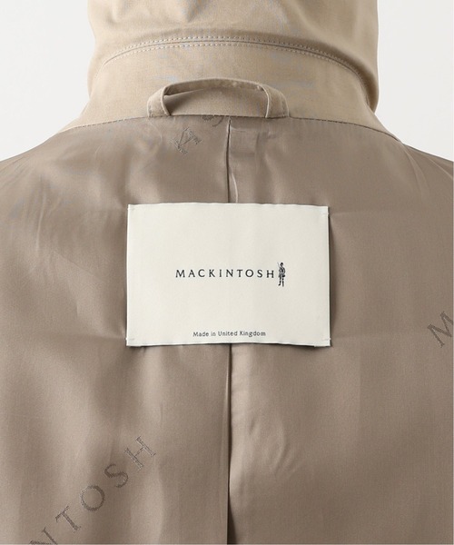 Mackintosh（マッキントッシュ）の「【MACKINTOSH / マッキントッシュ】DUNKELD（ステンカラーコート・メンズ・ベージュ/ネイビー・38/36/40）」の5枚目の写真
