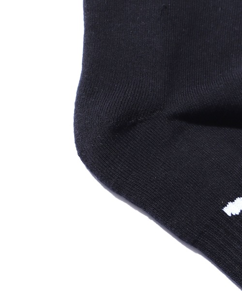 STUSSY（ステューシー）の「STUSSY/ステューシー HELVETICA JACQUARD CREW SOCKS ソックス ブランドロゴ（ソックス/靴下・メンズ・ホワイト/ブルー/ブラック/オレンジ・FREE）」の6枚目の写真