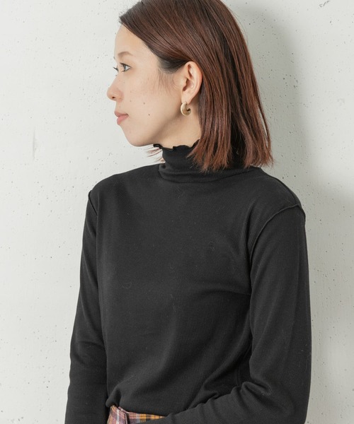 URBAN RESEARCH Sonny Label（アーバンリサーチサニーレーベル）の「『UR TECH』ハイネックプルオーバー（Tシャツ/カットソー・レディース・ブラック/オフホワイト/グレー・FREE）」の16枚目の写真