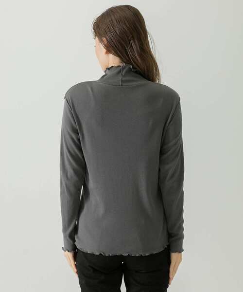 URBAN RESEARCH Sonny Label（アーバンリサーチサニーレーベル）の「『UR TECH』ハイネックプルオーバー（Tシャツ/カットソー・レディース・ブラック/オフホワイト/グレー・FREE）」の18枚目の写真