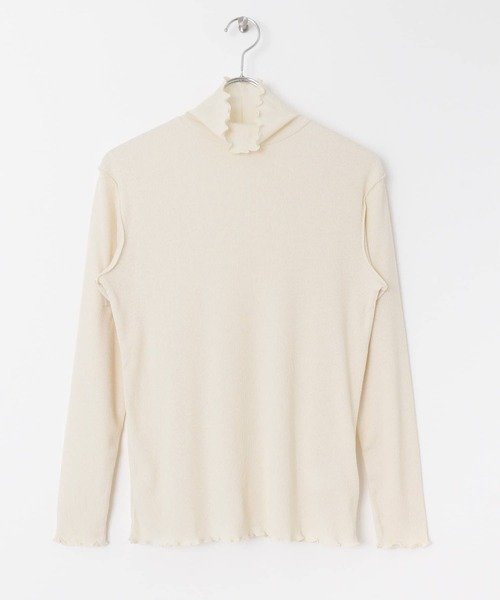 URBAN RESEARCH Sonny Label（アーバンリサーチサニーレーベル）の「『UR TECH』ハイネックプルオーバー（Tシャツ/カットソー・レディース・ブラック/オフホワイト/グレー・FREE）」の22枚目の写真