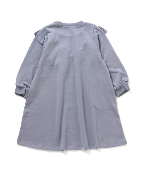apres les cours(アプレレクール)の「/三角ヨークフリルAラインワンピース(ワンピース・キッズ・レンガ/イエロー/ブルー/ピンク・90/100/80/110/140/120/130)」の7枚目の写真
