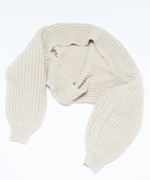 WHO'S WHO gallery(フーズフーギャラリー)の「ボレロニット(カーディガン/ボレロ・レディース・ブラック/グレー/アイボリー・FREE)」の19枚目の写真