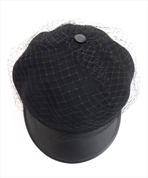 DONOBAN（ドノバン）の「チュールウールキャスケット（キャスケット・レディース・ブラック・FREE）」の10枚目の写真