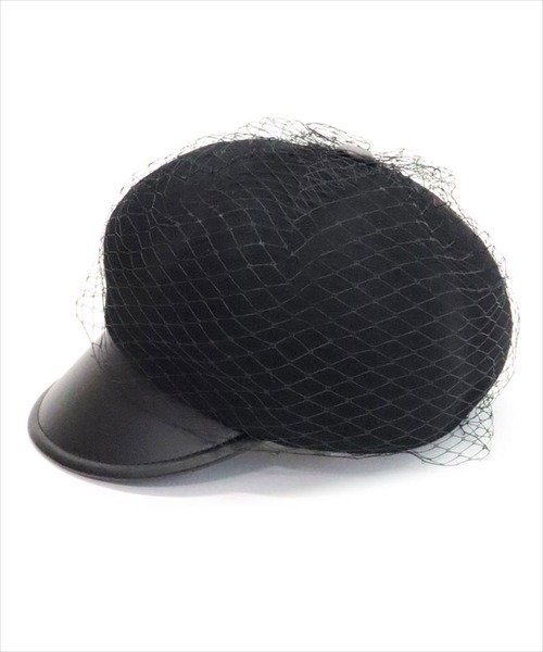 DONOBAN（ドノバン）の「チュールウールキャスケット（キャスケット・レディース・ブラック・FREE）」の11枚目の写真