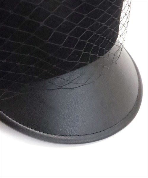 DONOBAN（ドノバン）の「チュールウールキャスケット（キャスケット・レディース・ブラック・FREE）」の13枚目の写真