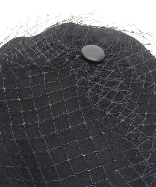 DONOBAN（ドノバン）の「チュールウールキャスケット（キャスケット・レディース・ブラック・FREE）」の15枚目の写真