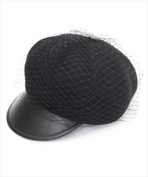 DONOBAN（ドノバン）の「チュールウールキャスケット（キャスケット・レディース・ブラック・FREE）」の17枚目の写真