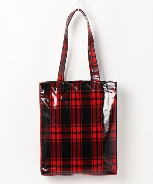 A.P.C.(アーペーセー)の「TOTE LOU 21H(トートバッグ・レディース・レッド/グリーン・ONESIZE)」の6枚目の写真
