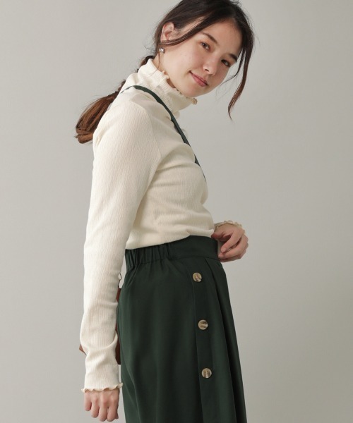 Bou Jeloud（ブージュルード）の「【WEB限定】ランダムメロートップス（Tシャツ/カットソー・レディース・ブラック/ベージュ/ブルー/アイボリー/ラベンダー/ベージュ系その他/ピンク/グリーン/ブラック系その他・FREE）」の13枚目の写真