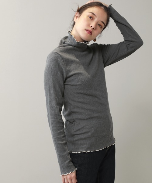 Bou Jeloud（ブージュルード）の「【WEB限定】ランダムメロートップス（Tシャツ/カットソー・レディース・ブラック/ベージュ/ブルー/アイボリー/ラベンダー/ベージュ系その他/ピンク/グリーン/ブラック系その他・FREE）」の14枚目の写真