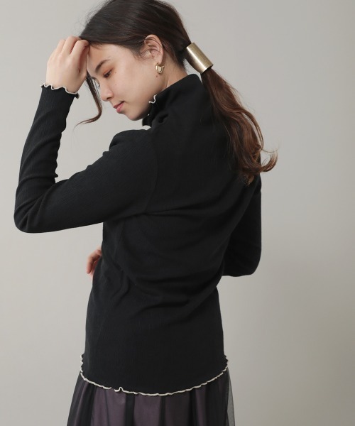 Bou Jeloud（ブージュルード）の「【WEB限定】ランダムメロートップス（Tシャツ/カットソー・レディース・ブラック/ベージュ/ブルー/アイボリー/ラベンダー/ベージュ系その他/ピンク/グリーン/ブラック系その他・FREE）」の21枚目の写真