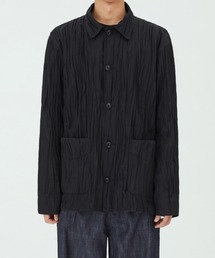 プリーテッドシャツジャケット / PLEATED SHIRTS JACKET