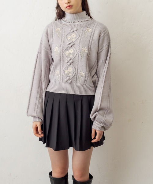 OLIVE des OLIVE（オリーブデオリーブ）の「プリーツミニスカート（スカート・レディース・ブラック/ベージュ/ダークブラウン/ブラウン/ライトブラウン・FREE）」の19枚目の写真