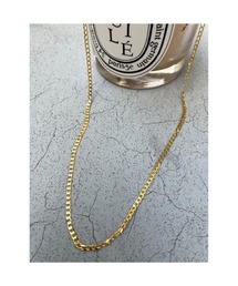 gold azuki chain necklace【silver925】
