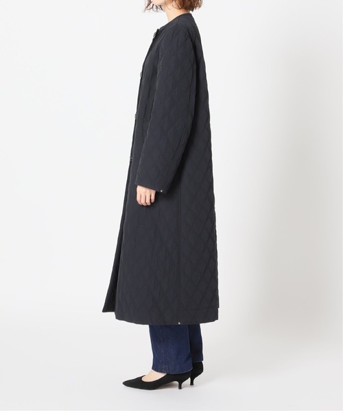 IENA LA BOUCLE ナイロンキルティングコート◇（ノーカラー