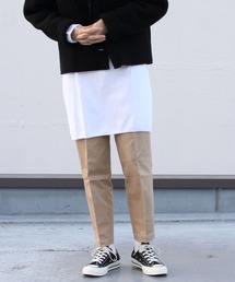 Scye/サイ チノルーズフィットテーパード CHINO LOOSE FIT TAPERED