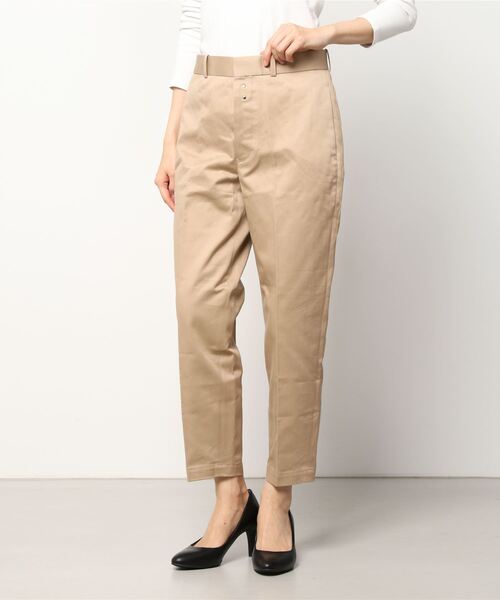 Scye（サイ）の「Scye/サイ　チノルーズフィットテーパード　CHINO LOOSE FIT TAPERED（その他パンツ・レディース・ベージュ・36）」の4枚目の写真