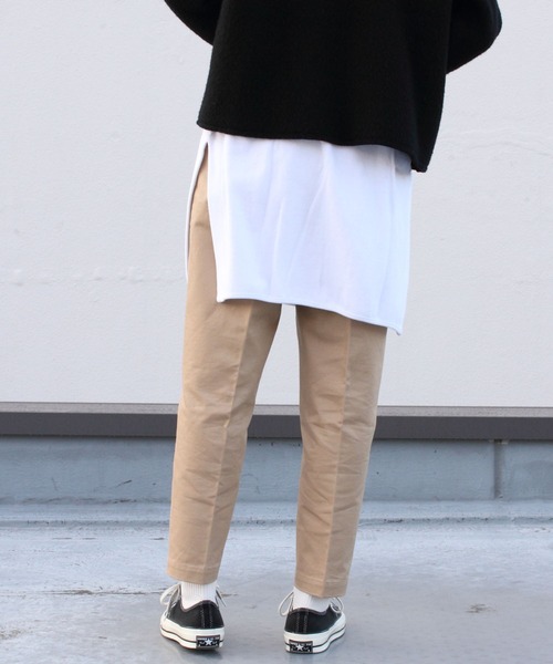 Scye（サイ）の「Scye/サイ　チノルーズフィットテーパード　CHINO LOOSE FIT TAPERED（その他パンツ・レディース・ベージュ・36）」の9枚目の写真