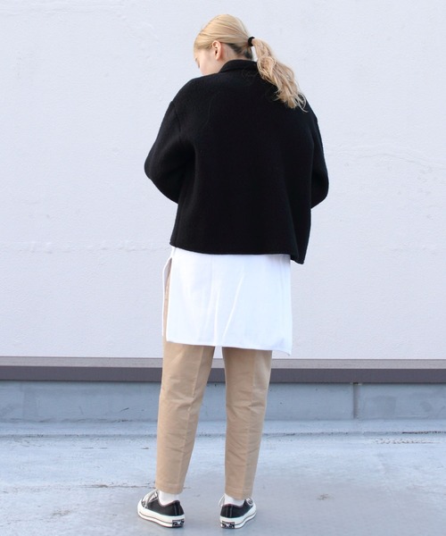 Scye（サイ）の「Scye/サイ　チノルーズフィットテーパード　CHINO LOOSE FIT TAPERED（その他パンツ・レディース・ベージュ・36）」の5枚目の写真