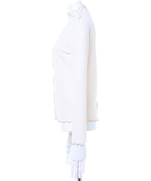 INGNI(イング)の「ハイネックメロウカット/トップス(Tシャツ/カットソー・レディース・ブラック/イエロー/ブルー/アイボリー/ピンク/ライトグリーン・M)」の8枚目の写真