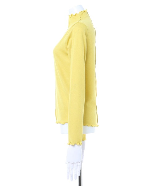 INGNI(イング)の「ハイネックメロウカット/トップス(Tシャツ/カットソー・レディース・ブラック/イエロー/ブルー/アイボリー/ピンク/ライトグリーン・M)」の21枚目の写真