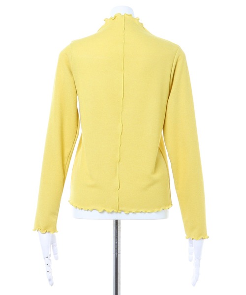 INGNI(イング)の「ハイネックメロウカット/トップス(Tシャツ/カットソー・レディース・ブラック/イエロー/ブルー/アイボリー/ピンク/ライトグリーン・M)」の22枚目の写真