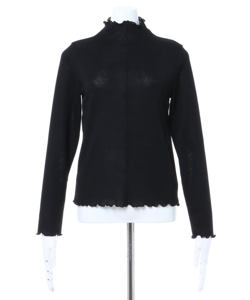 INGNI(イング)の「ハイネックメロウカット/トップス(Tシャツ/カットソー・レディース・ブラック/イエロー/ブルー/アイボリー/ピンク/ライトグリーン・M)」の16枚目の写真