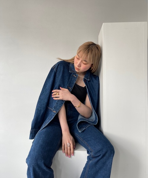 SANSeLF（サンセルフ）の「【SANSeLF】plump circle ring  sanak21a037（リング・レディース・シルバー/ゴールド・FREE）」の7枚目の写真