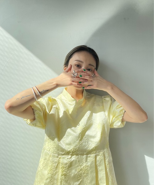 SANSeLF（サンセルフ）の「【SANSeLF】plump circle ring  sanak21a037（リング・レディース・シルバー/ゴールド・FREE）」の9枚目の写真