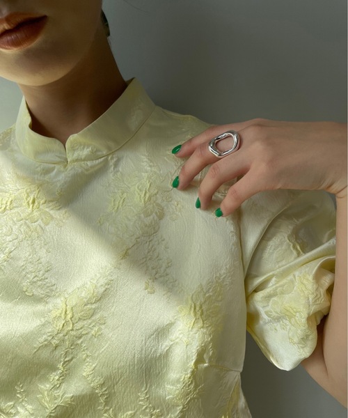 SANSeLF（サンセルフ）の「【SANSeLF】plump circle ring  sanak21a037（リング・レディース・シルバー/ゴールド・FREE）」の10枚目の写真