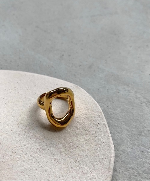 SANSeLF（サンセルフ）の「【SANSeLF】plump circle ring  sanak21a037（リング・レディース・シルバー/ゴールド・FREE）」の12枚目の写真