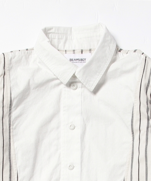 BEAMS BOY(ビームスボーイ)の「◎BEAMS BOY / ストライプ オールインワン(つなぎ/オールインワン・レディース・イエロー/ネイビー・ONE SIZE)」の15枚目の写真