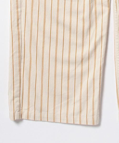 BEAMS BOY(ビームスボーイ)の「◎BEAMS BOY / ストライプ オールインワン(つなぎ/オールインワン・レディース・イエロー/ネイビー・ONE SIZE)」の3枚目の写真