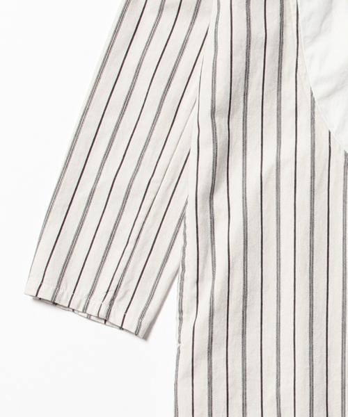 BEAMS BOY(ビームスボーイ)の「◎BEAMS BOY / ストライプ オールインワン(つなぎ/オールインワン・レディース・イエロー/ネイビー・ONE SIZE)」の18枚目の写真