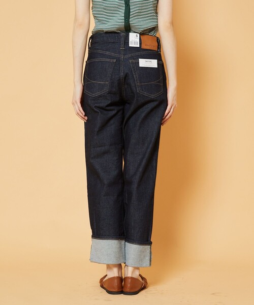 SOMETHING（サムシング）の「SOMETHING/サムシング ELSA STRAIGHT22S（デニムパンツ・レディース・ネイビー・M/S/XS）」の5枚目の写真