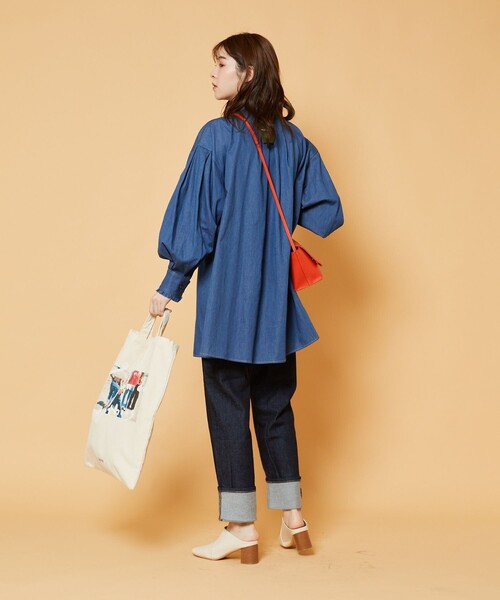 SOMETHING（サムシング）の「SOMETHING/サムシング ELSA STRAIGHT22S（デニムパンツ・レディース・ネイビー・M/S/XS）」の14枚目の写真