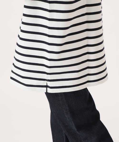 journal standard L'essage（ジャーナルスタンダードレサージュ）の「ペルーコットンボーダープルオーバー◆（Tシャツ/カットソー・レディース・ネイビー/サックスブルー・FREE）」の20枚目の写真