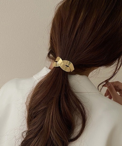 LAC-VERT（ラック・ヴェール）の「ゴールドヘアゴム（ヘアゴム・レディース・その他1/その他2/その他4/その他5/その他6/その他3・FREE）」の3枚目の写真