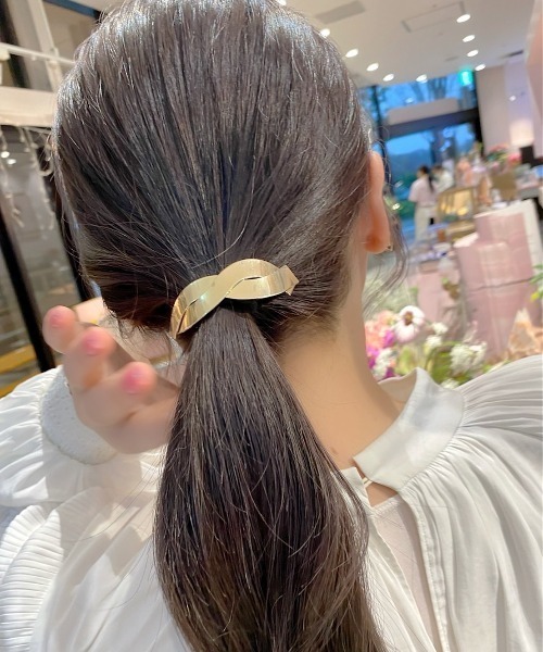 LAC-VERT（ラック・ヴェール）の「ゴールドヘアゴム（ヘアゴム・レディース・その他1/その他2/その他4/その他5/その他6/その他3・FREE）」の15枚目の写真