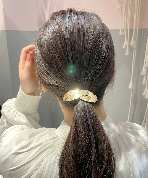 LAC-VERT（ラック・ヴェール）の「ゴールドヘアゴム（ヘアゴム・レディース・その他1/その他2/その他4/その他5/その他6/その他3・FREE）」の22枚目の写真