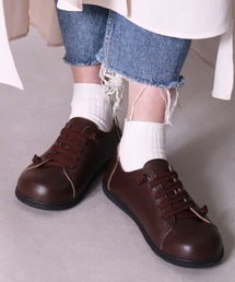 JoyWalkerPlus（ジョイウォーカープラス）の「(ES)【 Joy Walker Plus 】フェイクレザー ゴム紐 スニーカー タイプ スリッポン（スニーカー）」