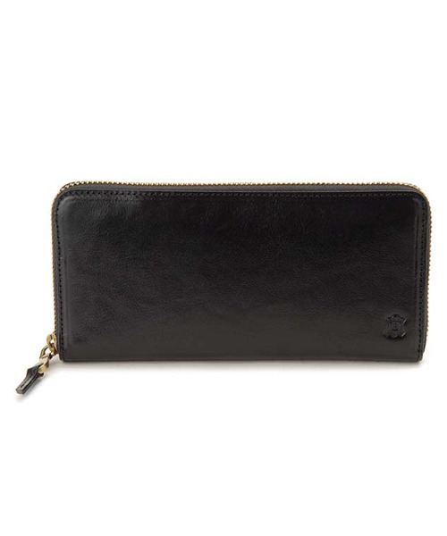 BELLIES YORK(ベリーズヨーク)の「【BELLIES YORK/ベリーズヨーク】ラウンドファスナー長財布 イタリア牛革(財布・レディース・ブラウン/ブラック・FREE)」の13枚目の写真