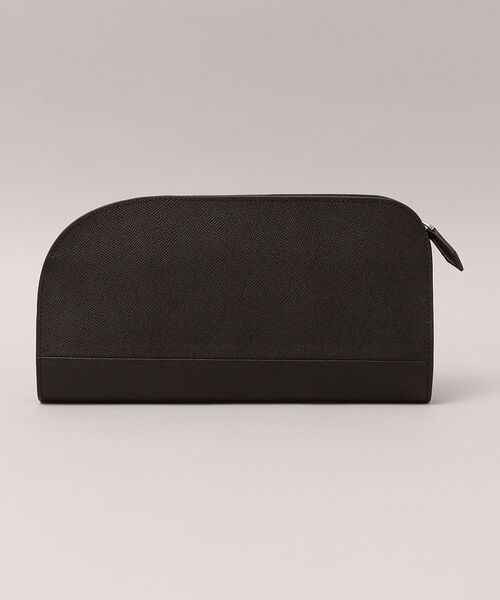 SHIPS（シップス）の「SHIPS: レザー クラッチバッグ（クラッチバッグ・メンズ・ブラック/ネイビー/ブラウン・ONE SIZE）」の4枚目の写真