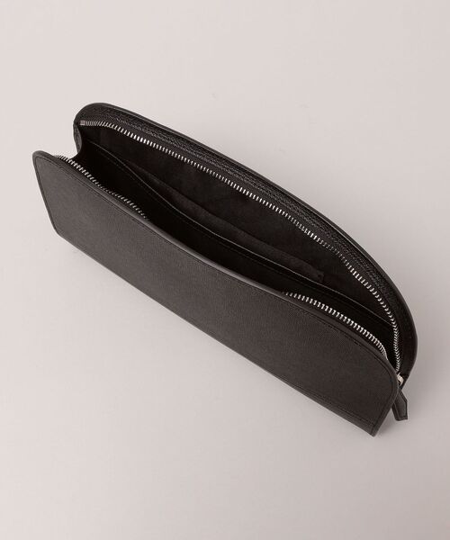 SHIPS（シップス）の「SHIPS: レザー クラッチバッグ（クラッチバッグ・メンズ・ブラック/ネイビー/ブラウン・ONE SIZE）」の12枚目の写真