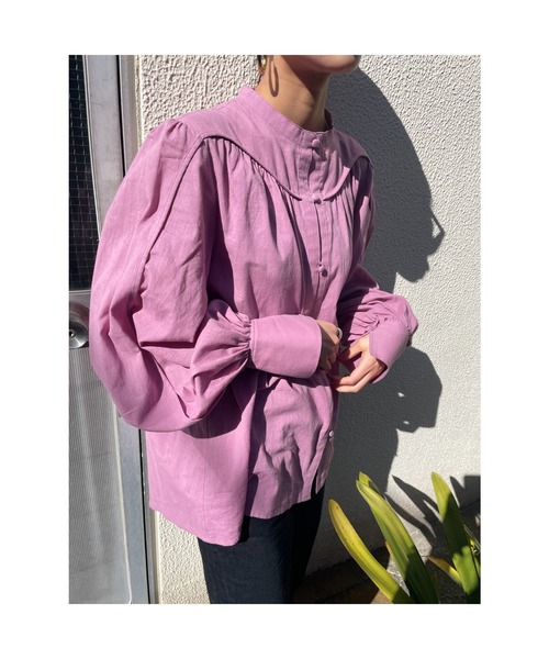 BLACK BY MOUSSY（ブラックバイマウジー）の「balloon sleeve blouse
