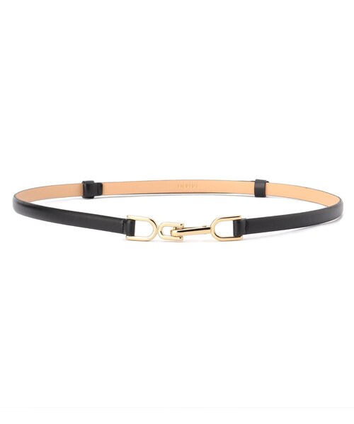 INDIVI（インディヴィ）の「◆リングフックベルト（ベルト・レディース・ライトグレー/ネイビー/チャコールグレー/ブラック・13/00/05）」の2枚目の写真