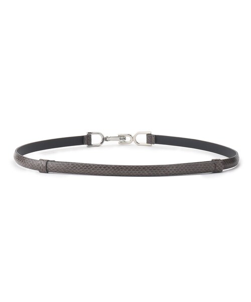 INDIVI（インディヴィ）の「◆リングフックベルト（ベルト・レディース・ライトグレー/ネイビー/チャコールグレー/ブラック・13/00/05）」の8枚目の写真